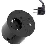 BACHMANN Einbausteckdose LOOP IN CHARGE 1x Steckdose 1x USB A/C 22W mit