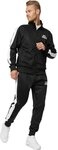 Lonsdale Herren Trainingsanzug normale Passform PEMBER L, Black