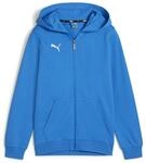 Puma Jungen Teamgoal Casuals Hooded Jacket Sweat, Ignite Blue-Puma White, 152 EU