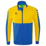 Erima Unisex Kinder Six Wings Worker Jacke (1032232), new royal/gelb, 164