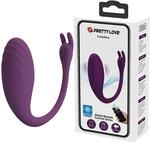 Pretty Love Catalina Wearable Vibrator mit App-Steuerung, Lila, 10x3,1cm