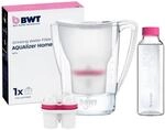 BWT AQUAlizer Home Wasserfilter, Wei&szlig; (mit Glasflasche) | inkl. 1 Magnesium