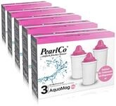 PearlCo AquaMag Classic Wasserfilter Kartuschen 15er Pack &ndash; mit