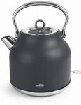 Lacor 69397 STRIX Retro Wasserkocher, Edelstahl 18/10, matt, 1 '7 l, Grau