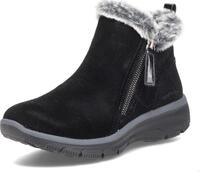 Skechers Easy Going-High Zip 167108-BLK, Womens winter boots,boots, black, 40 EU