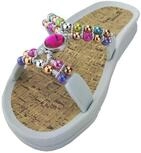 Linea Scarpa Syros modische Badeschuhe Pantoletten mit Fu&szlig;bett Damen