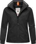 Ragwear Damen &Uuml;bergangsjacke leichte wasserdichte Jacke kurz mit hohem Stehkragen