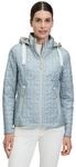 Gil Bret Damen Steppjacke mit Kapuze 42, Blau