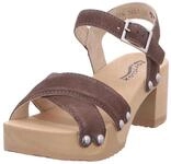 Softclox S3641 Hanka Kaschmir - Damen Sandalen - 13-Mocca, Gr&ouml;&szlig;e:38 EU