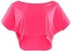 WINSHAPE Damen Functional Light Cropped Dance-top Dt104 T-Shirt, Neon-pink, M EU