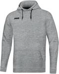 JAKO Kinder Kapuzensweatshirt Base, Hellgrau-Meliert, 152