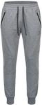 Erima Unisex Kinder Essential Sweathose (2101805), hellgrau Melange/schwarz, 152