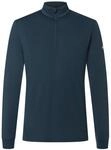 super.natural M TUNDRA175 1/4 ZIP Merino Longsleeve Herren - Herren Langarmshirt aus