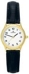 DUGENA Damen-Armbanduhr 1626311 Vintage, Quarz, wei&szlig;es Zifferblatt,