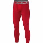 JAKO Herren Long Tights Compression 2.0, Sportrot, L