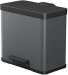 Hailo &Ouml;ko trio Plus L Tret-M&uuml;lltrenner - freistehender 3 x 9 Liter