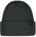 Barts M Nieck Beanie Gr&uuml;n - Bequeme klassische Herren Strickm&uuml;tze, Gr&ouml;&szlig;e...