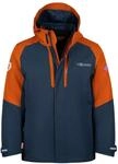 Trollkids Kids Skanden 3in1 Jacket 128, Cinnamon