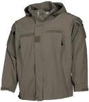 MFH Herren US Soft Shell Jacke Level 5 OD Green Gr&ouml;&szlig;e L