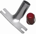 Siena Home Besenhalter, Metall, 24 mm, Grau, Verstellbar