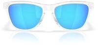 Oakley Herren Oo9508 Frogskins S Sonnenbrille, Poliert klar/Prizm Saphir, 53 mm