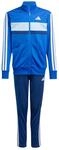 adidas Unisex Kinder Seasonal Essentials Tiberio 3 Stripes Tricot Track Suit, Royal