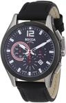 Boccia Herren-Armbanduhr Mit Lederarmband Sport 3771-01