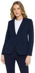 Betty & Co Damen Klassischer Blazer mit Taschen 44, Dunkelblau