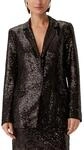 Comma Longblazer mit Pailletten