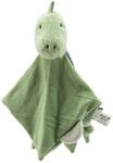 Sterntaler Schmusetuch S Dino Rexi - Baby Kuscheltuch aus weichem Flausch - Baby und