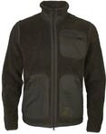 H&auml;rkila Rurik Teddy Fleecejacke Gr&uuml;n - Leise Jagdjacke Herren mit Teddyfleece...