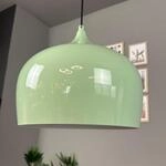 bamyum H&auml;ngelampe Kreis Pendelleuchte Metall Minzgr&uuml;n &Oslash;30 cm Deckenlampe...