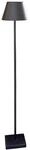 LOBERON Stehlampe Marjan, Industrial-Chic, Mattes Finish, Geradliniges Design, Stabil