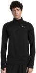 PUMA Unisex M Run Velocity Cloudspun 1/4 Zip Tees (1 St&uuml;ck)
