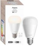 Aqara LED-Gl&uuml;hbirne T2 (E27, CCT), Matter Over Thread/Zigbee, Einstellbar Wei&szlig;