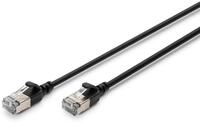 DIGITUS LAN Kabel Cat 6A &ndash; 0,5m &ndash; Slim Version AWG 32/7 &ndash; 10 Gbit/s &ndash; RJ45