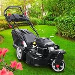 BRAST Benzin Rasenm&auml;her Trike mit Antrieb | 5,2kW(7PS) | Elektrostart | 53cm