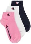 Champion Unisex Basics 3pk Quarter Socken, Rosa (Fucsia), 39-42 EU