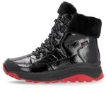 Rieker Booties W0063-01, Women winter boots, Black, 38 EU