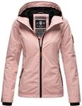 MARIKOO Damen &Uuml;bergangsjacke Outdoor Windbreaker Regenjacke Fleece Jacke Gef&uuml;ttert