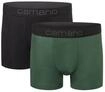 Camano Boxershorts Herren 2er Pack Baumwolle Atmungsaktiv | Elastischer Bund