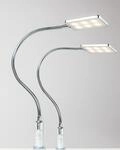 kalb Material f&uuml;r M&ouml;bel 4W LED Bettleuchte Leseleuchte Flexleuchte Nachttischlampe