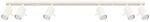 SOLLUX lighting Deckenlampe Deckenleuchte Deckenstrahler Einstellbar Stahl 6 Flammig