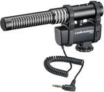 Audio-Technica AT8024 Stereo/Mono Mikrofon f&uuml;r Kameras, Schwarz