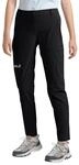 Jack Wolfskin Damen Hikeout Pants Wanderhose, Schwarz, 38 Kurz EU