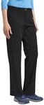 Jack Wolfskin Damen Pico Trail Zip Off Pants Wanderhose, Schwarz, 42 EU