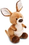 NICI Kuscheltier K&auml;nguru Kelly 15cm braun - Stofftier aus weichem Pl&uuml;sch,