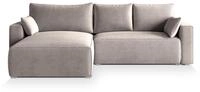 Masseno Ecksofa FORIL P mit Schlaffunktion L-Form, Sofa mit Bettkasten,