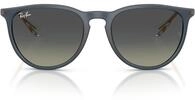 Ray-Ban Erika Unisex Sonnenbrille Rb4171, Blau/Grau Farbverlauf, 54 mm