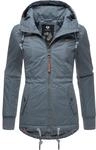 Ragwear Damen Winterjacke Outdoorjacke wasserdicht mit Kapuze YM-Danka Grey23 Gr. 3XL